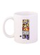 Game Sonic Character Printed Mug White/Red/Purple