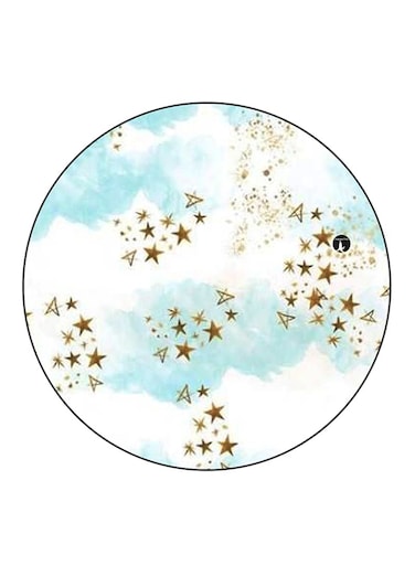 Stars Printed Fridge Magnet Multicolour
