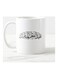 Eid Al-Fitr Mubarak Design Printed Mug White