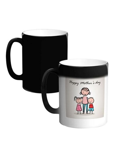 Happy Mother's Day Printed Magic Coffee Mug Pink/Red/Black 12ounce
