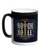 Rock And Roll Printed Magic Coffee Mug Black 325ml