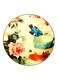 Vintage Art Printed Fridge Magnet Multicolour