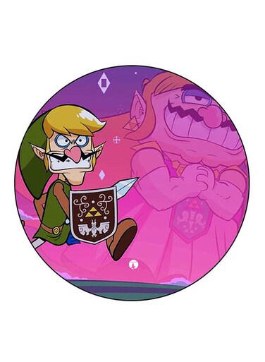 Video Games Printed Fridge Magnet Multicolour