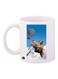 Up Printed Coffee Mug White/Blue/Black