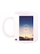 Quote Printed Coffee Mug White/Blue/Black