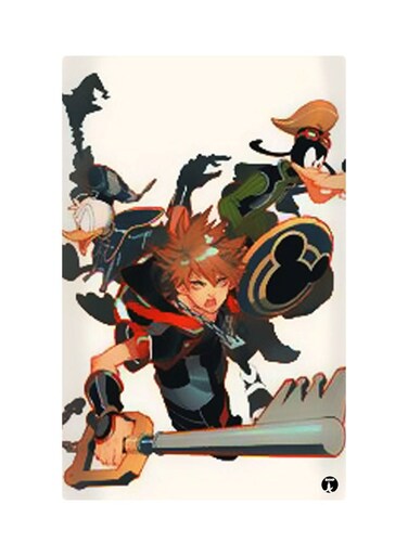 Printed Fridge Magnet Multicolour 8.5x0.4x5.5cm