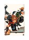 Printed Fridge Magnet Multicolour 8.5x0.4x5.5cm