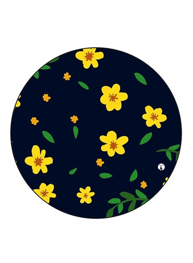 Flowers Printed Fridge Magnet Multicolour