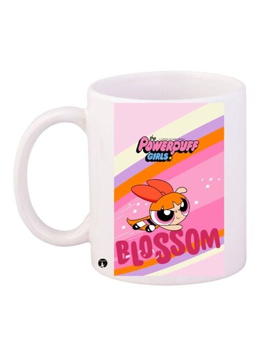 Powerpuff Girls Printed Coffee Mug White/Pink/Blue