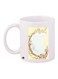 Printed Coffee Mug White/Yellow/Brown 11ounce