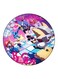 Super Mario Printed Fridge Magnet Pink/Blue/Yellow 5.5cm