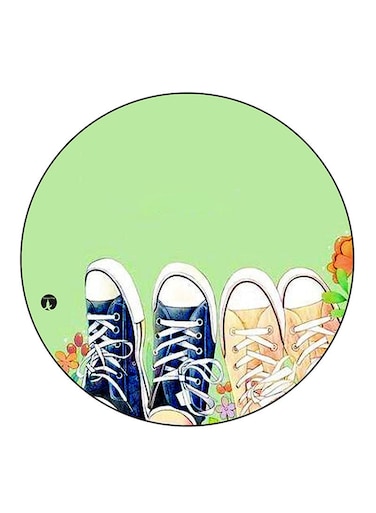 Shoes Printed Fridge Magnet Multicolour
