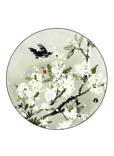 Flowers Printed Fridge Magnet Multicolour