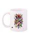 Game Sonic Character Printed Mug White/Blue/Yellow