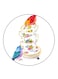 Birds Printed Fridge Magnet Multicolour