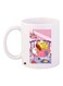 SpongeBob SquarePants Printed Coffee Mug White/Pink/Yellow 11ounce