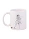 Anime Jazeerat Al Kanz Printed Mug White/Black Standard Size