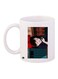 Girl Printed Coffee Mug White/Blue/Red 11ounce
