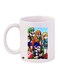 Super Mario Printed Coffee Mug White/Blue/Black 11ounce