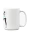 Ceramic Coffee Mug White 9.2 x 7.7cm