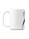 Ceramic Coffee Mug White 9.2 x 7.7cm