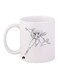 Anime Jazeerat Al Kanz Printed Mug White/Black Standard Size