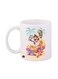 Crash-The Video Game Printed Mug White/Pink/Yellow 12ounce