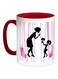 Mother's Day Gift Printed Coffee Mug White/Red/Pink 325ml
