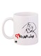 Arabic Phrase Printed Mug White/Black 11ounce
