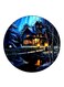 House Printed Fridge Magnet Multicolour