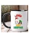 1pc Labubu Merry Christmas Ceramic Mug, 11oz Double-Sided Cartoon Design Coffee Cup, Novelty Drinkware for All Seasons, Ideal Christmas and New Year Gift