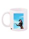 Animal Printed Coffee Mug White/Blue/Brown 11ounce