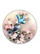 The Bird Printed Fridge Magnet Multicolour 5.5 x 5.5cm