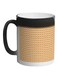 Decorative Traditional Design Printed Colour Changing Coffee Mug Black 11ounce