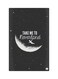 Printed Fridge Magnet Black/White 8.5cm