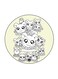 Anime Hamtaro Printed Fridge Magnet Multicolour