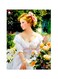 Girl Printed Metallic Plate Multicolour 20x15cm