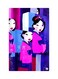 Printed Fridge Magnet Multicolour 8.5x0.4x5.5cm