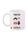 Stranger Things Printed Mug White/Black/Brown 12ounce