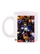 Superhero Cartoon Printed Coffee Mug White/Blue/Brown 11ounce