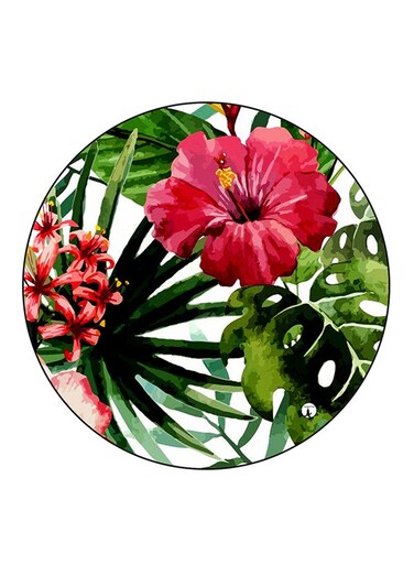 Flowers Printed Fridge Magnet Multicolour
