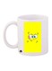 Spongebob Printed Mug White/Yellow