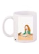 Cartoon Printed Coffee Mug Multicolor