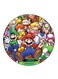 The Video Game Super Mario Printed Fridge Magnet Multicolour