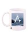 Assassin's Creed Printed Coffee Mug White/Blue/Black