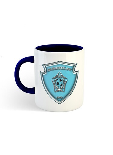 Sport Club Printed Mug White/Navy