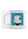 Mug Cool Dog for Coffee and Tea White