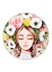 Girl Printed Fridge Magnet Multicolour