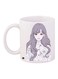Anime Girl Printed Coffee Mug White/Grey/Red