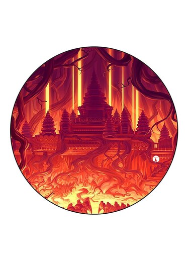 Lost City Of Izalith Printed Fridge Magnet Multicolour